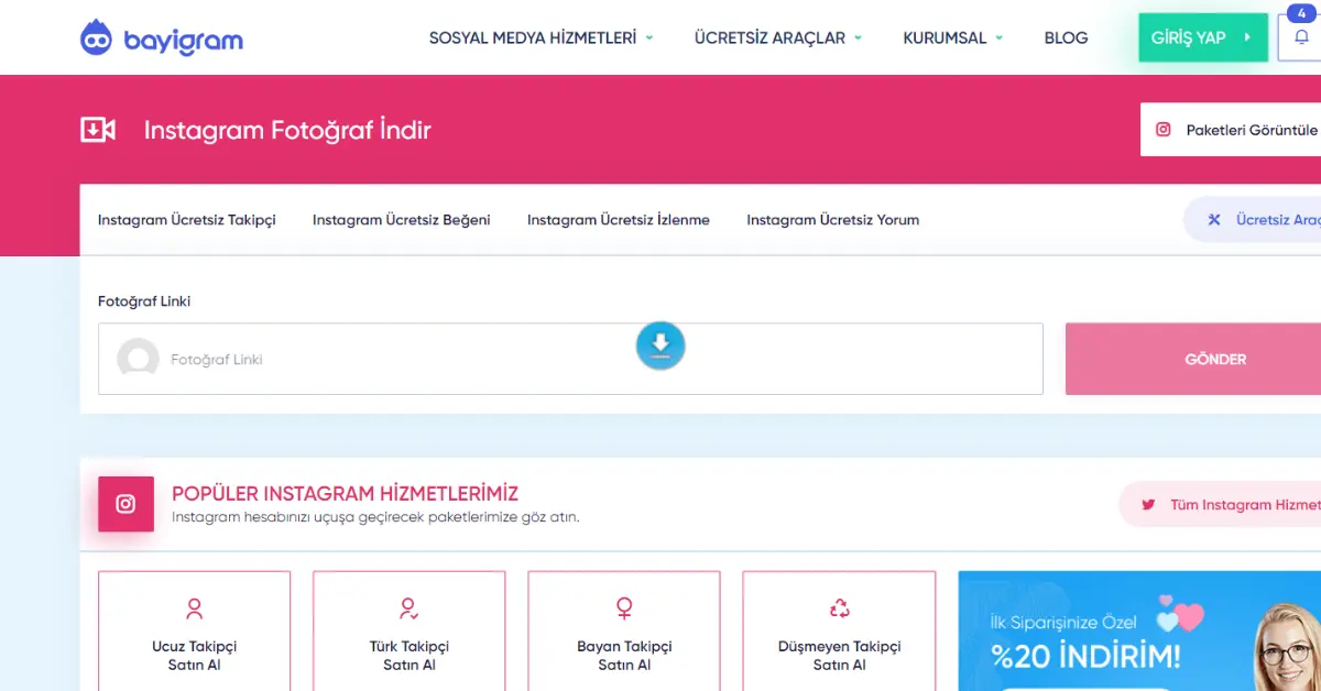 En İyi Instagram Fotoğraf İndirme Sitesi Hangisi