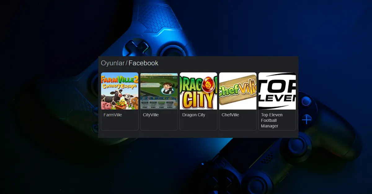 Eski Facebook Oyunları Nasıl Oynanır