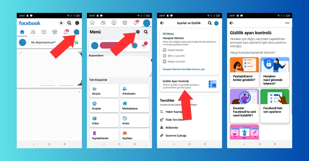 Facebook Güvenlik Ayarları Nasıl Yapılır