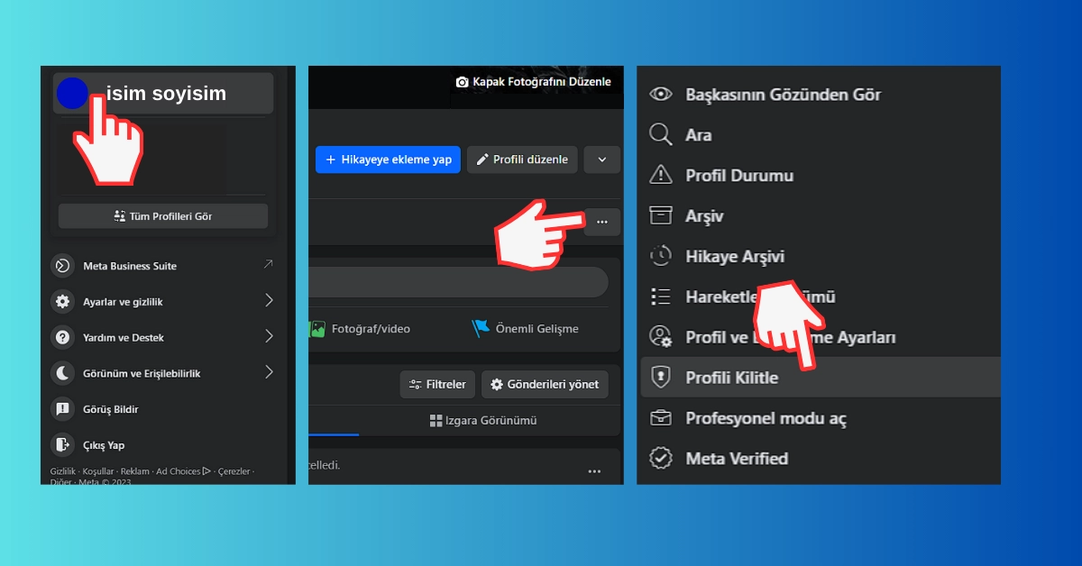 Facebook Profil Kilitleme Nasıl Yapılır