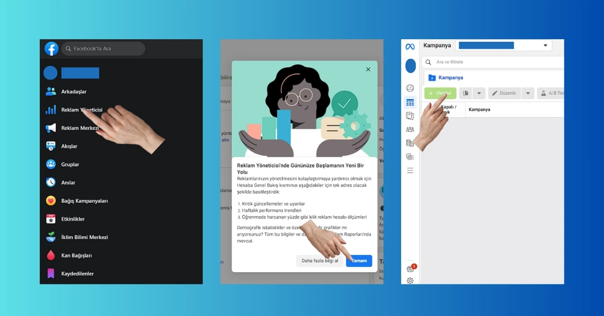 Facebook reklam hesabı oluşturma nasıl yapılır