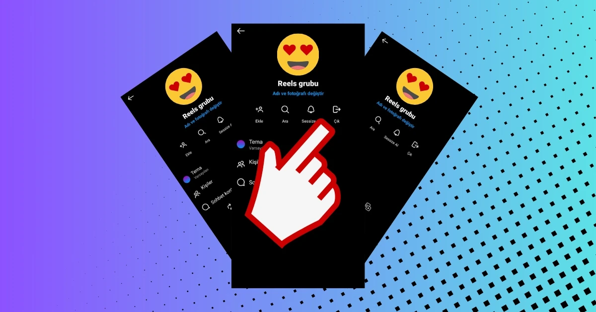 Instagram Grup Sohbeti Sonlandırma (Gruptan Çıkma)