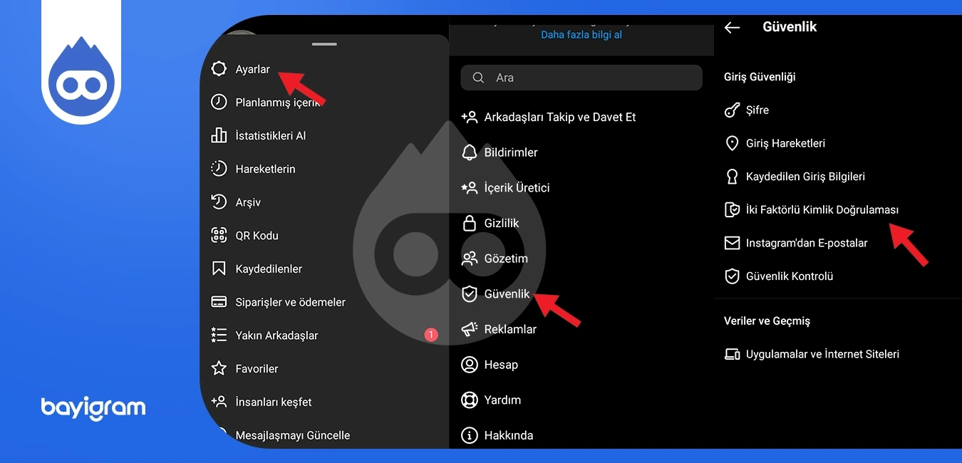 Instagram Güvenlik Kodunu Nereden Bulabilirim