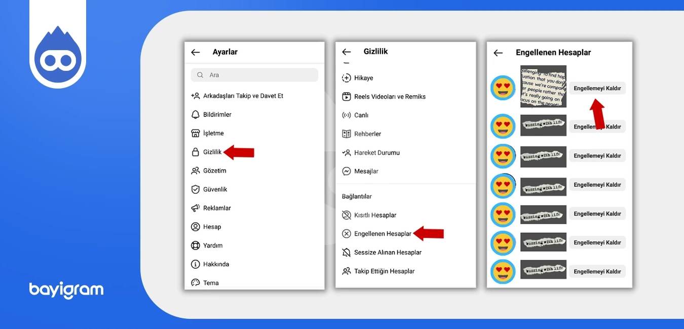 Instagram Mesaj Engeli Nasıl Kaldırılır