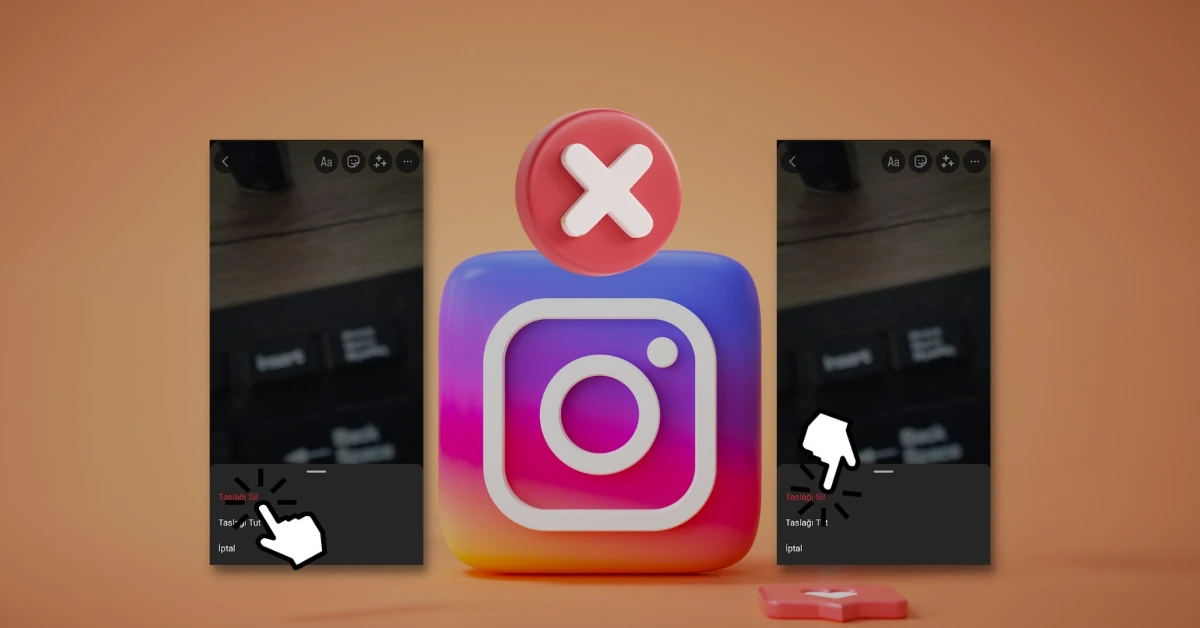 Instagram Taslak Silme