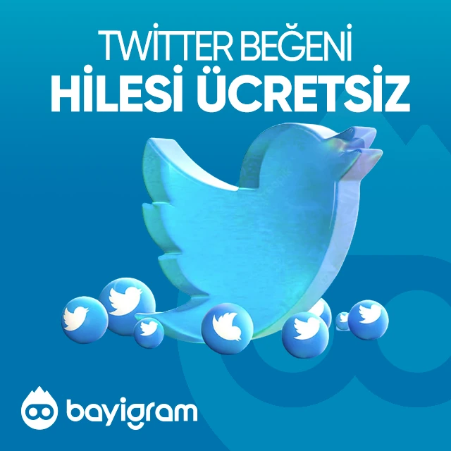 twitter beğeni hilesi ücretsiz