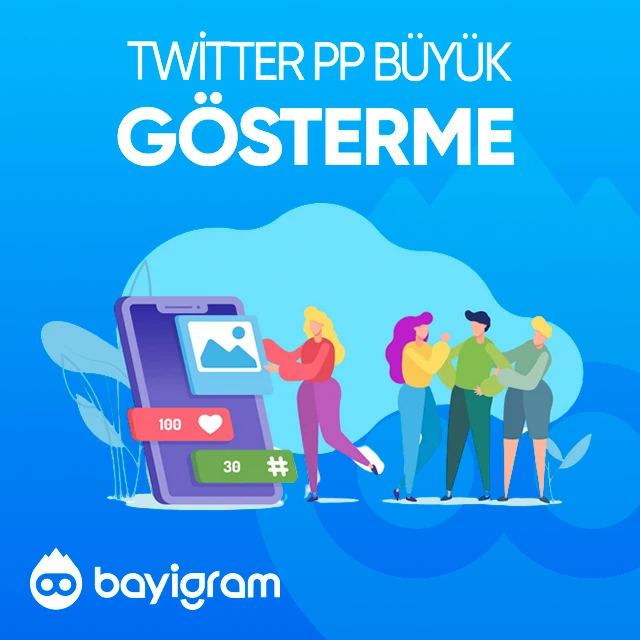 twitter pp büyük gösterme
