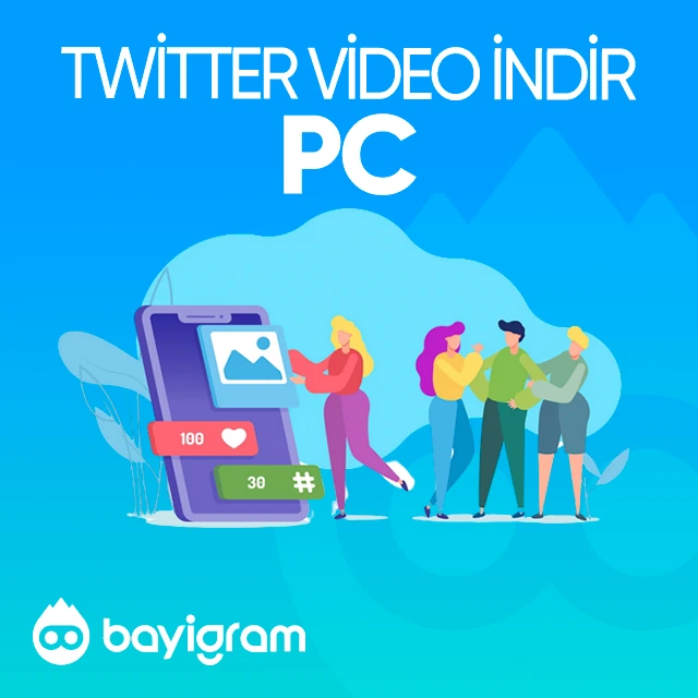 twitter video indir pc
