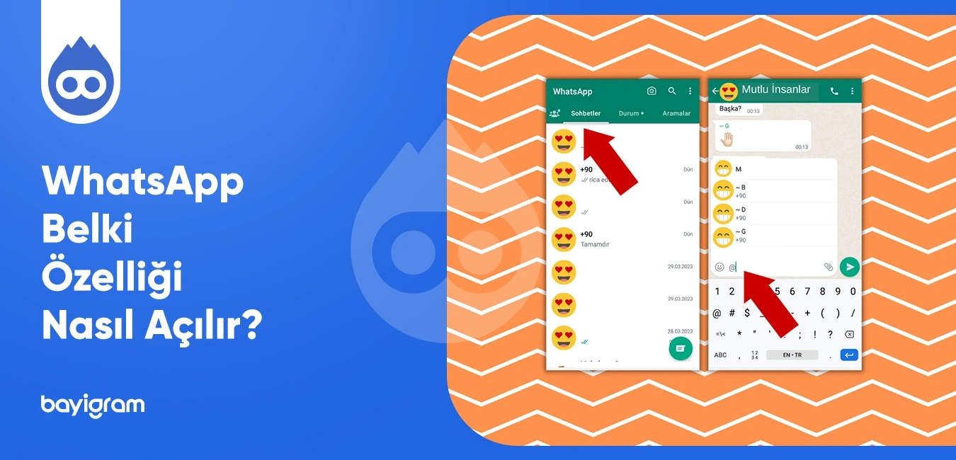 WhatsApp Belki Özelliği Nasıl Açılır