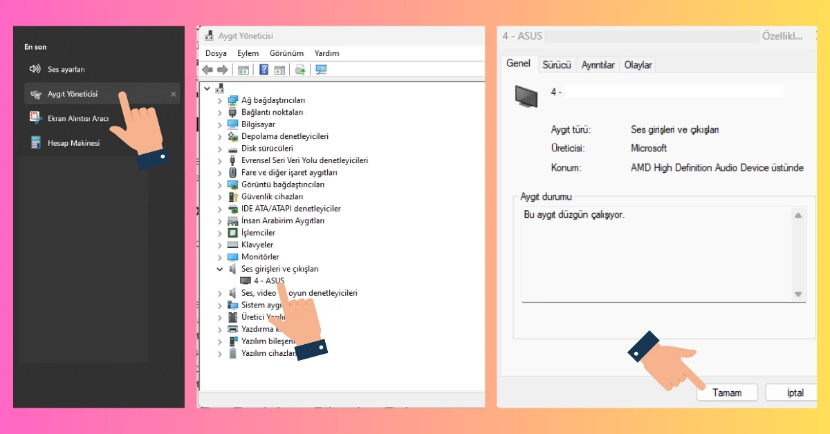 Windows 11 Bilgisayardan Ses Gelmiyor Sorunu İçin Aygıtı Güncelleyin