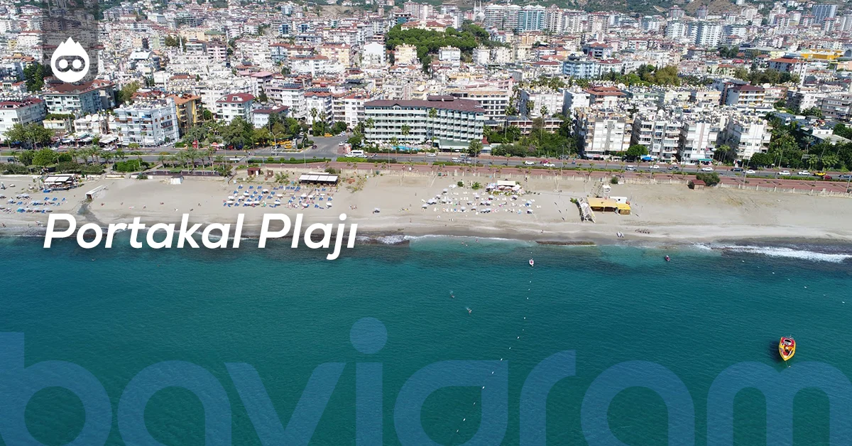 Alanya Gezilecek Yerler Portakal Plajı