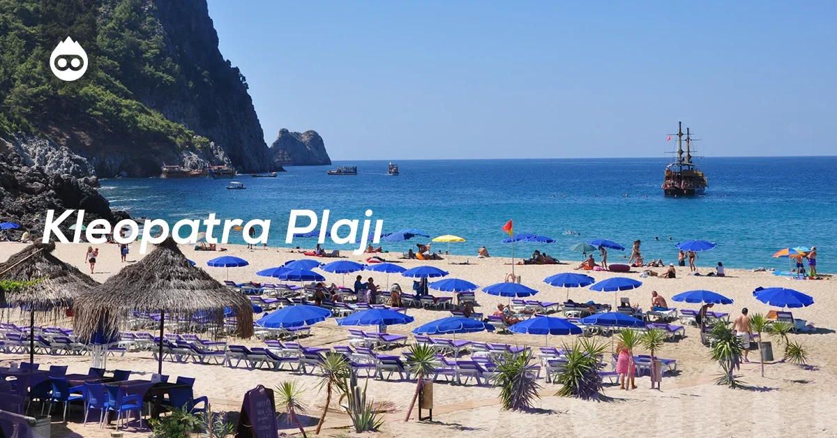 Antalya Gezilecek Yerler Kleopatra Plajı