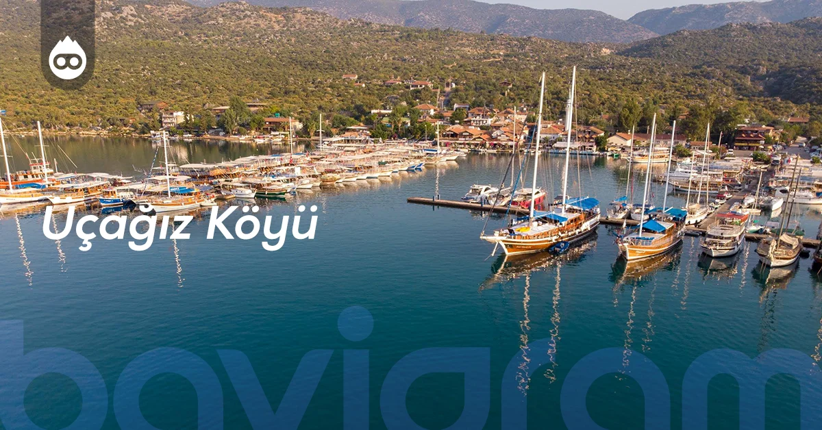 Antalya Gezilecek Yerler Üçağız Köyü