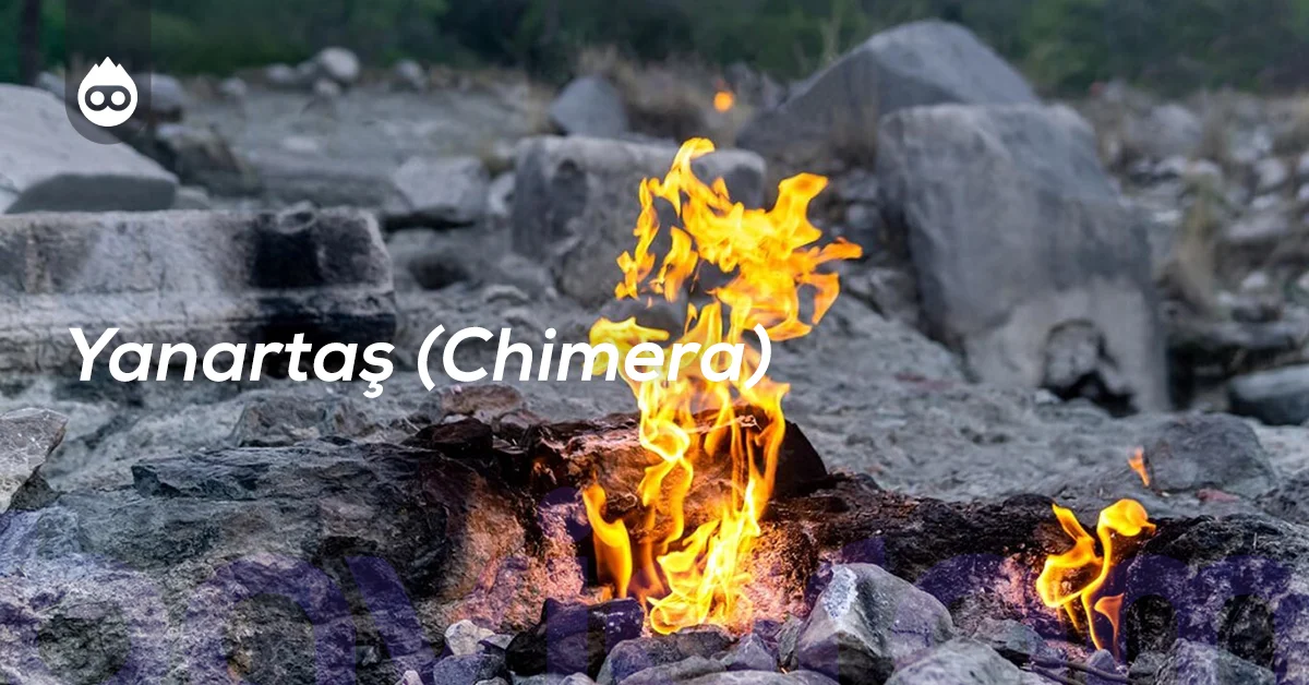 Antalya Gezilecek Yerler Yanartaş (Chimera)