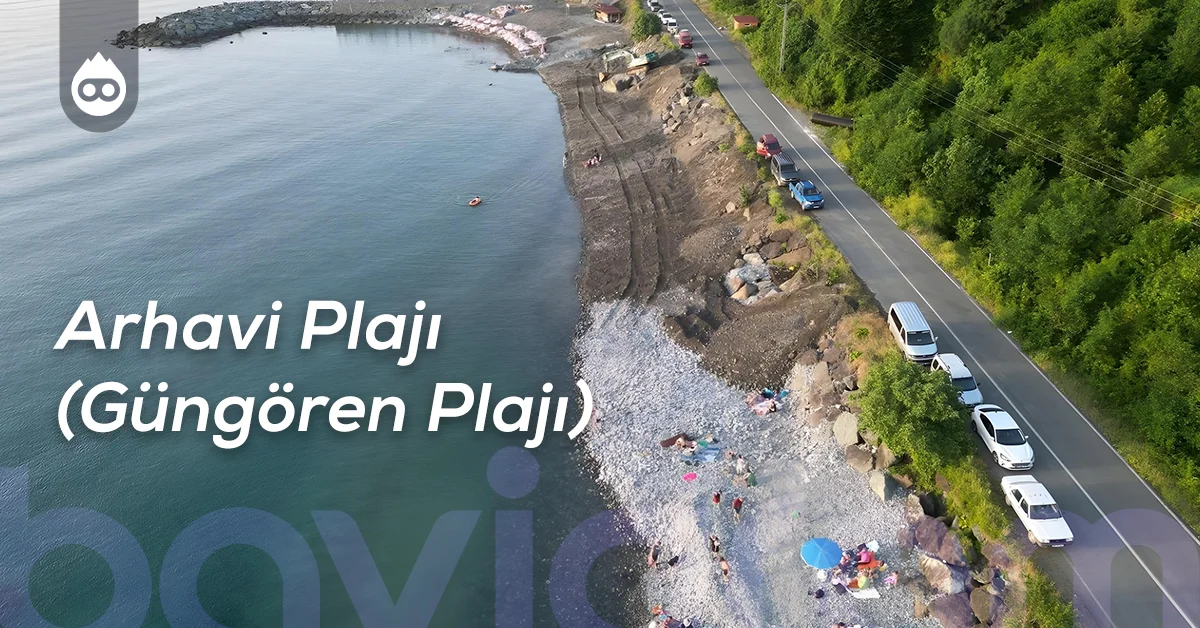 Artvin Gezilecek Yerler Arhavi Plajı Güngören Plajı