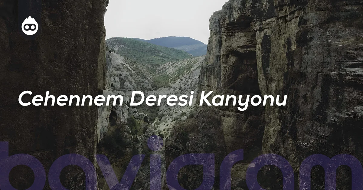 Artvin Gezilecek Yerler Cehennem Deresi Kanyonu