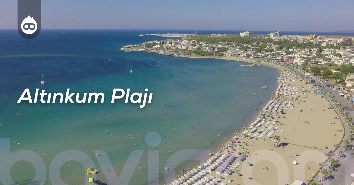 Ayvalık Gezilecek Yerler Altınkum Plajı