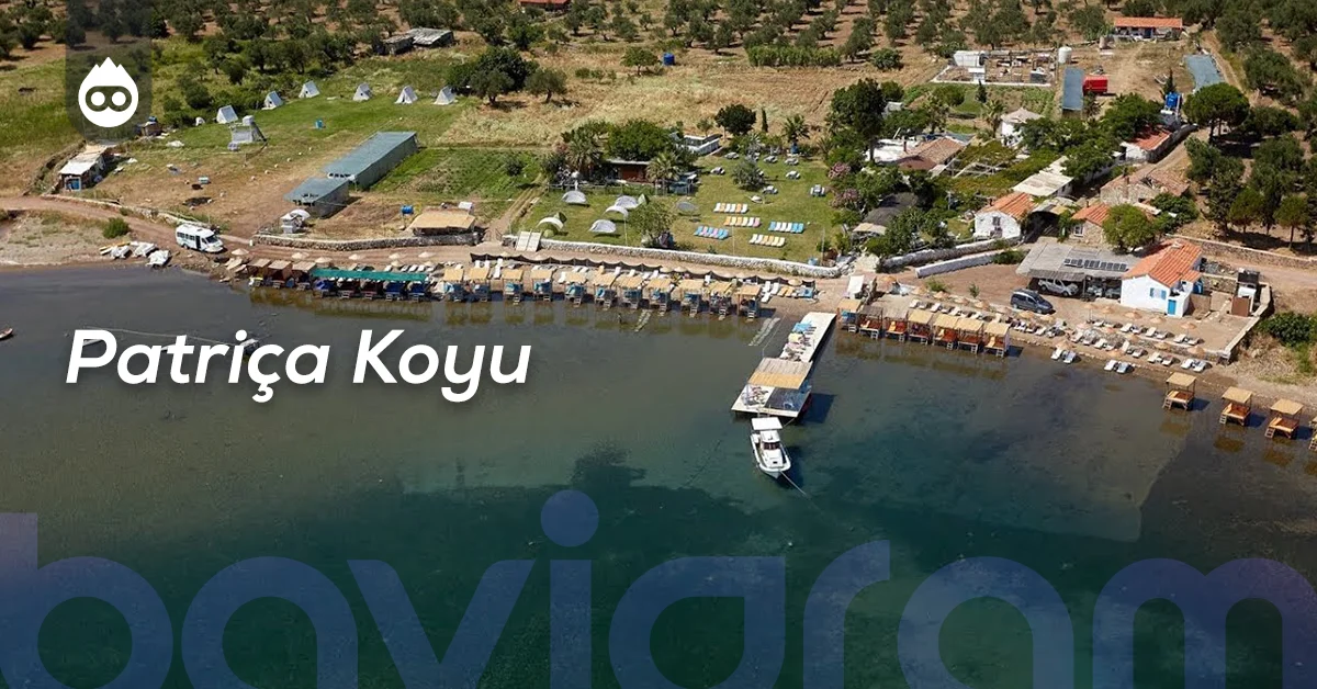 Ayvalık Gezilecek Yerler Patriça Koyu