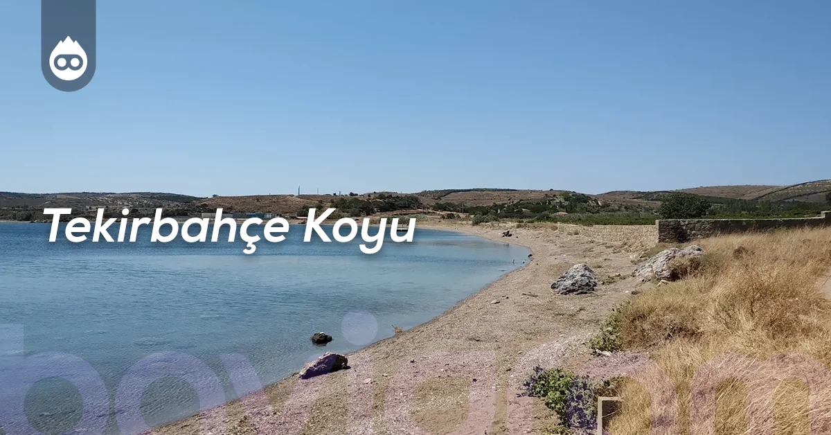 Bozcaada Gezilecek Yerler Tekirbahçe Koyu