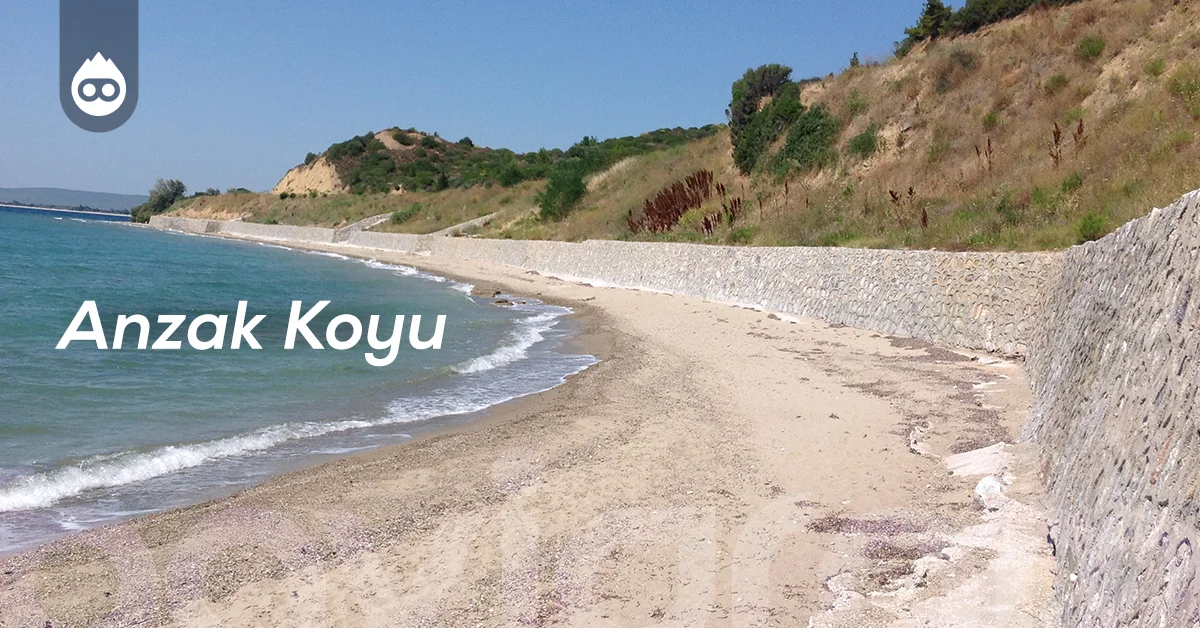 Çanakkale Gezilecek Yerler Anzak Koyu