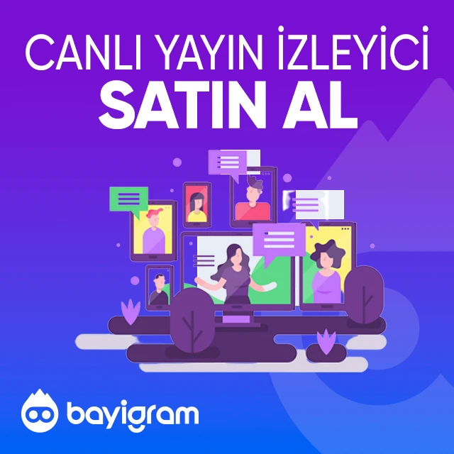 canlı yayın izleyici satın al