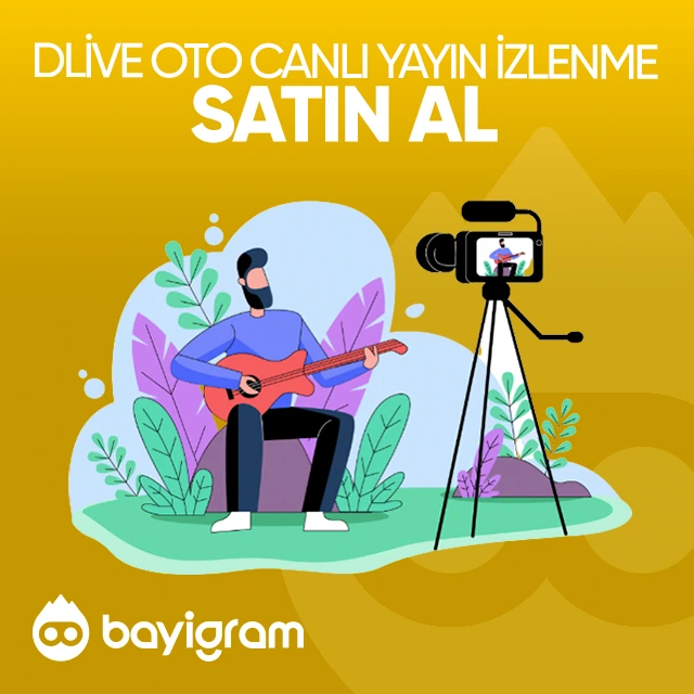 dlive oto canlı yayın izlenme satın al