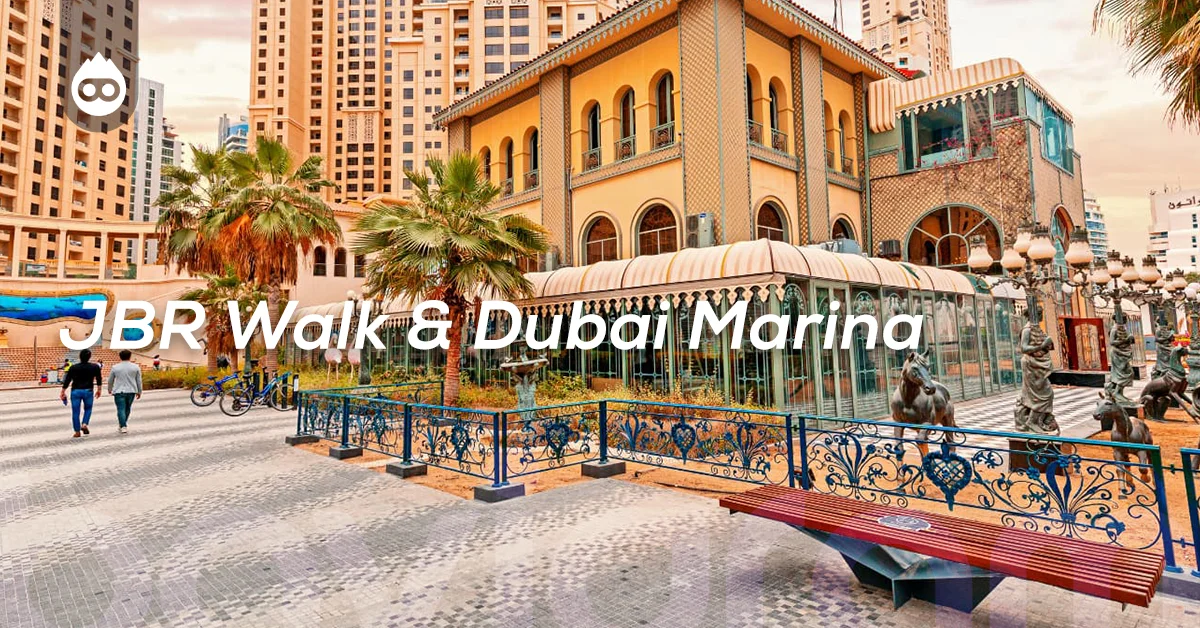Dubai Gezilecek Yerler JBR Walk & Dubai Marina