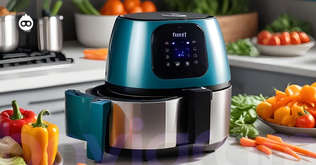 En İyi Airfryer Yasomi Y22 Siyah Airfryer 1500w 5 lt Akıllı Fritöz