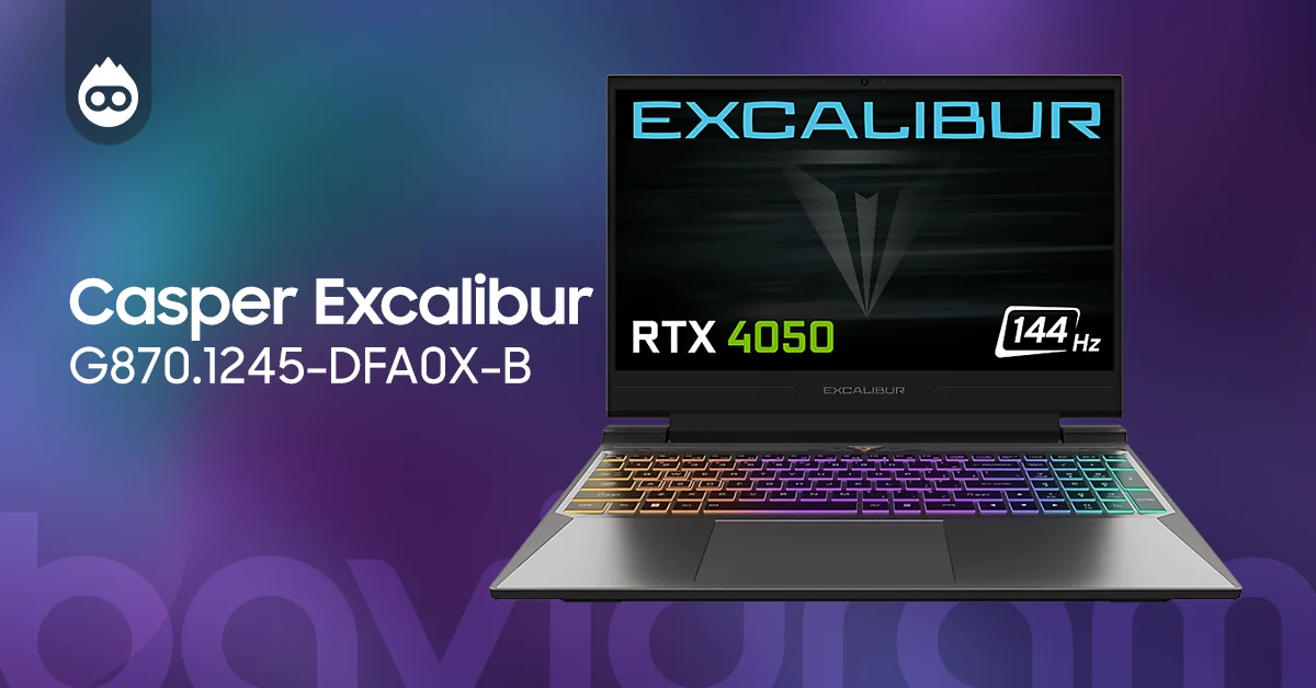 En İyi Gaming Laptop Casper Excalibur G870.1245-DFA0X-B
