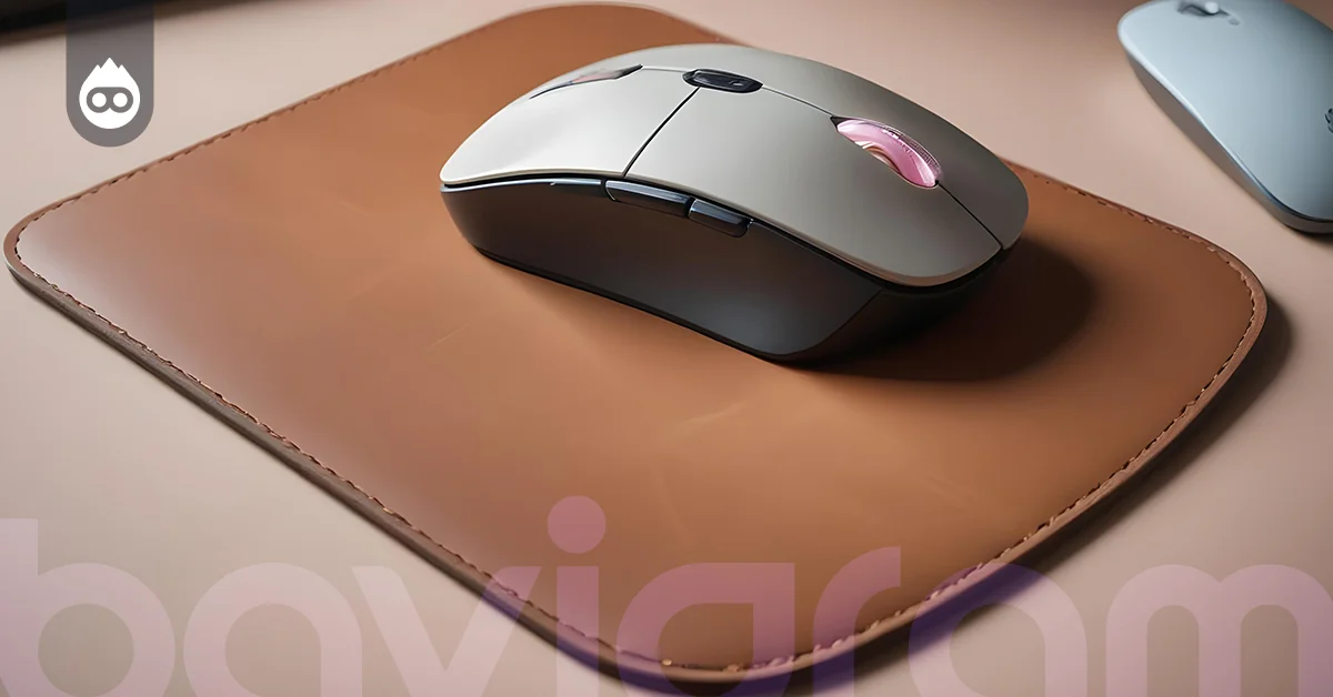 En İyi Mouse Pad Black Deer Deri Mouse Pad