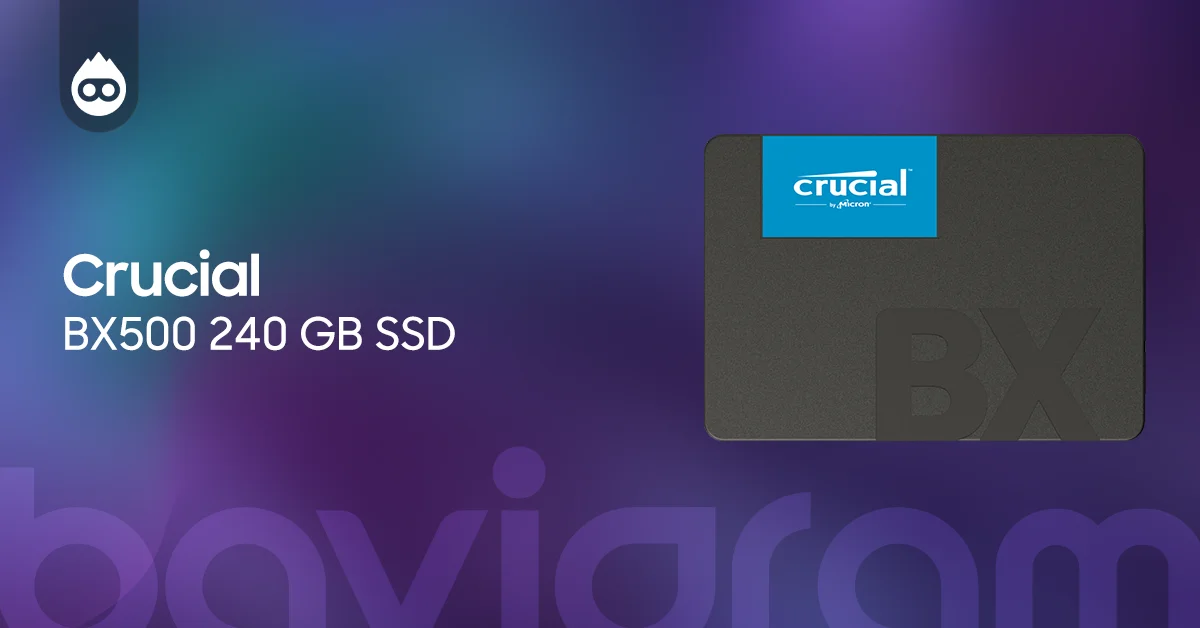 En İyi SSD Crucial BX500 240 GB SSD