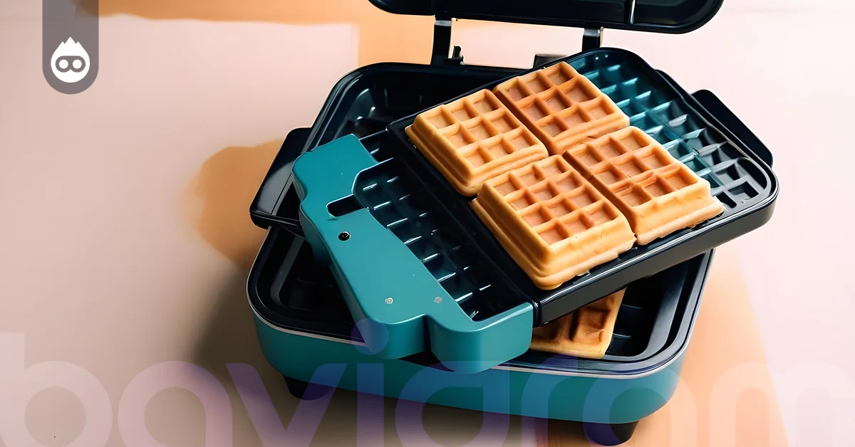 En İyi Waffle Makinesi Kiwi 2405w Waffle Makinesi