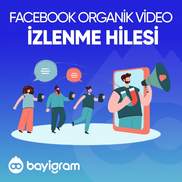 facebook organik video izlenme hilesi