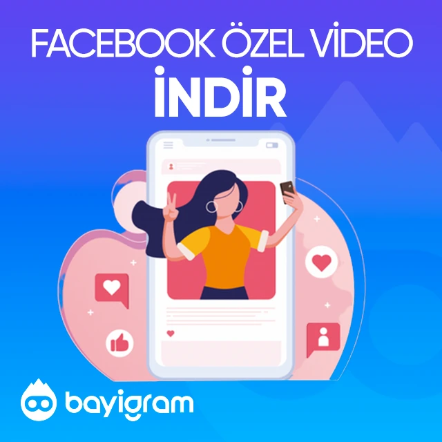 facebook özel video indir