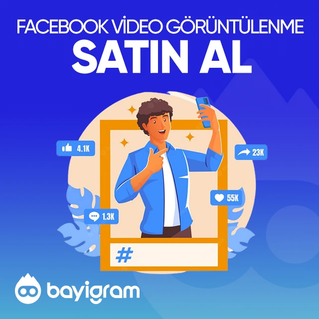 facebook video görüntülenme satın al
