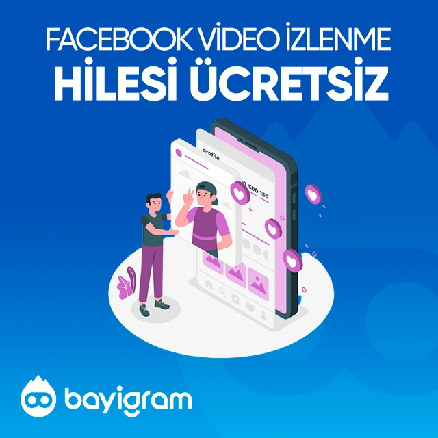 facebook video izlenme hilesi ücretsiz