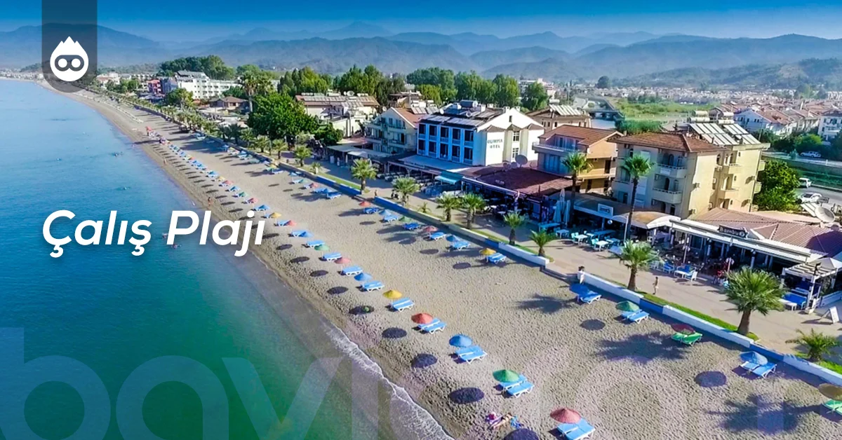 Fethiye Gezilecek Yerler Çalış Plajı