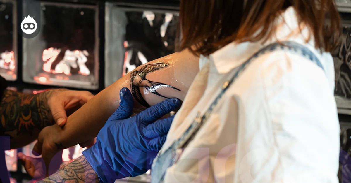 Sticker (Kalıp) Geçici Dövme