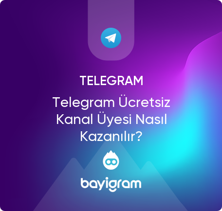 Telegram Ücretsiz Kanal Üyesi Telegram Ücretsiz Kanal Üyesi