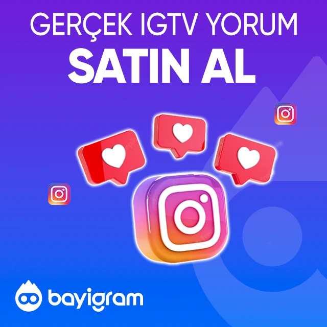 gerçek igtv yorum satın al