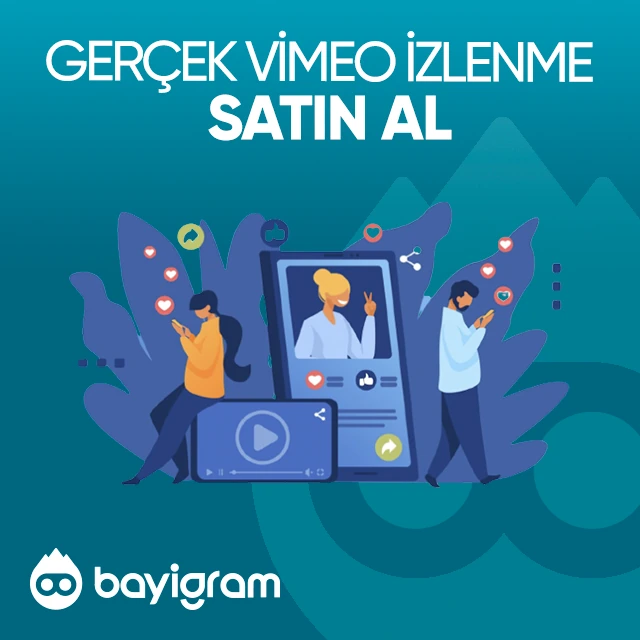 gerçek vimeo izlenme satın al