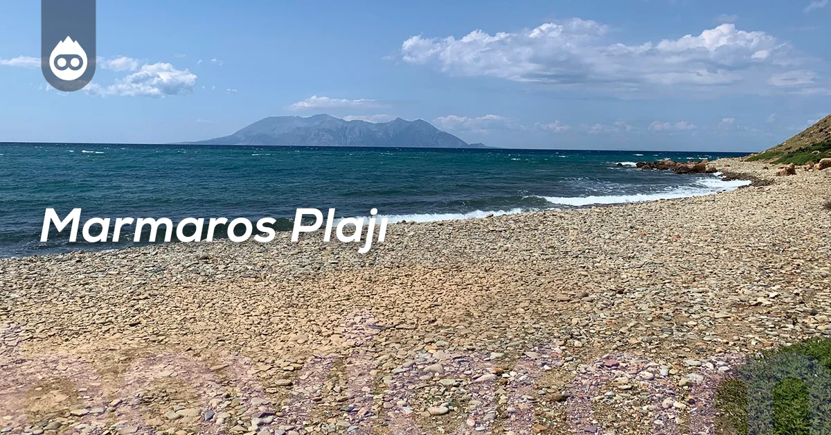 Gökçeada Gezilecek Yerler Marmaros Plajı