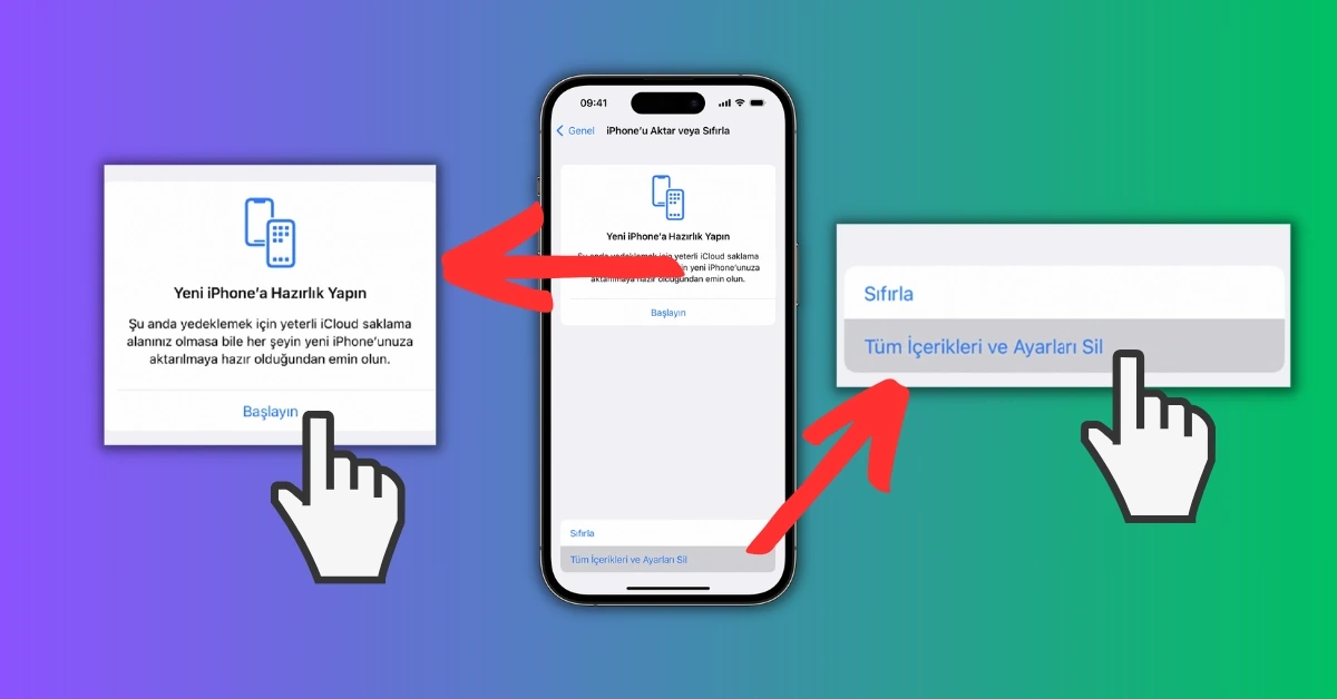 iPhone Telefona Format Atma