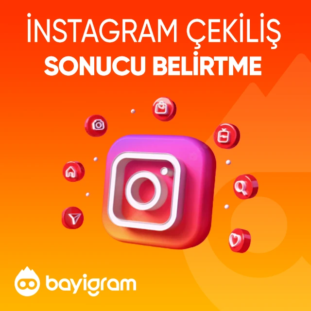 instagram çekiliş sonucu belirtme