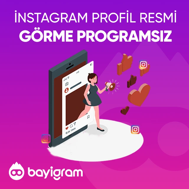 instagram profil resmi görme programsız