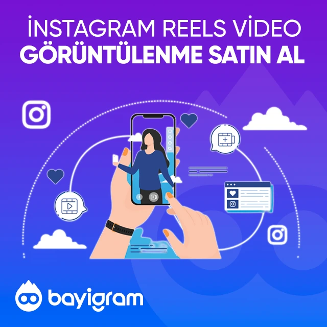 instagram reels video görüntülenme satın al