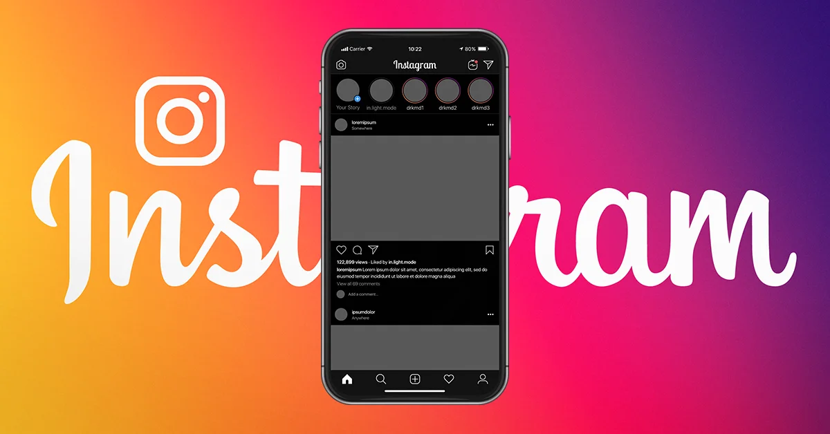 Instagram Siyah Mod (Karanlık) Nedir, Nasıl Yapılır?