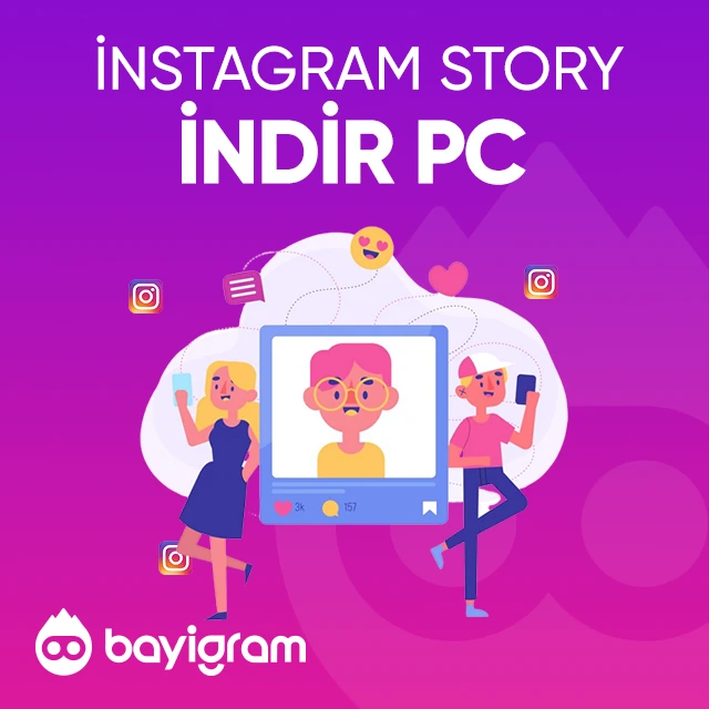 instagram story indir pc