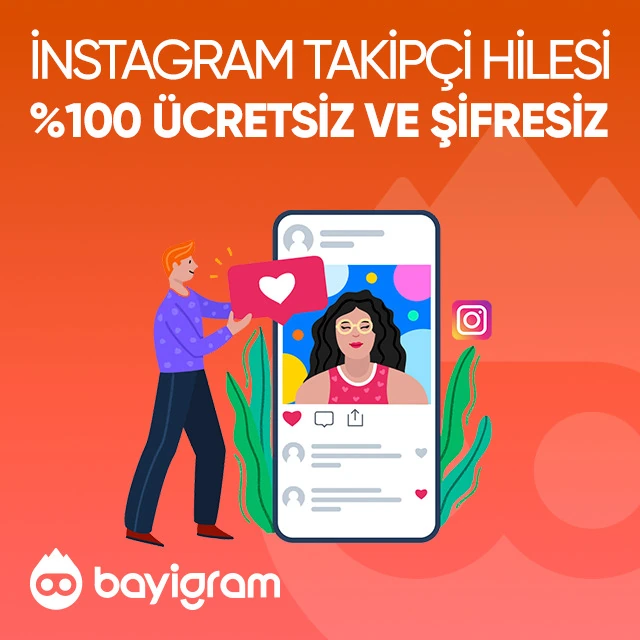 instagram takipçi hilesi ücretsiz ve şifresiz