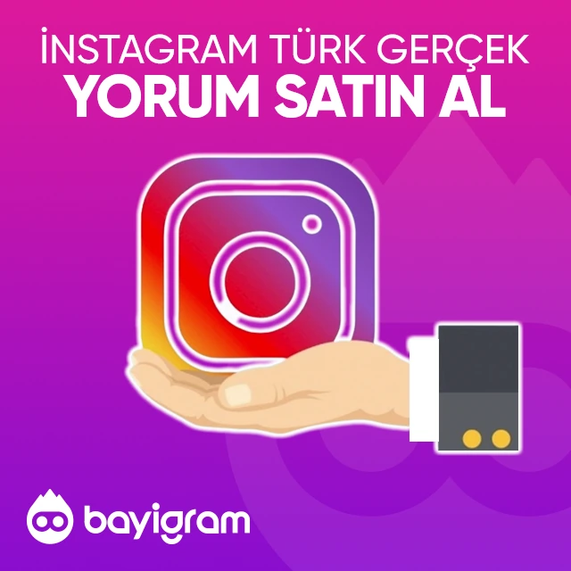 instagram türk gerçek yorum satın al